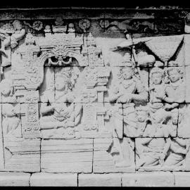 Relief at Borobudur Temple, Central Java