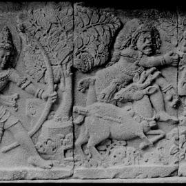 Relief at the Prambanan Temple, Special Region of Yogyakarta