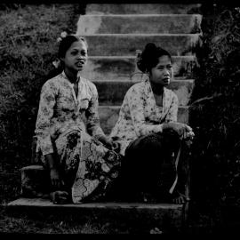 Two Women in Indonesia