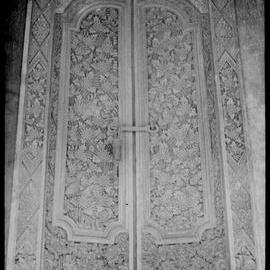 Carved Door in Indonesia
