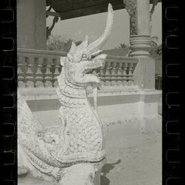 Naga Guardian Statue at Wat Phra Singh, Chiang Mai