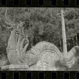 Naga Balustrade at the Wat Phra That Doi Suthep Temple, Chiang Mai