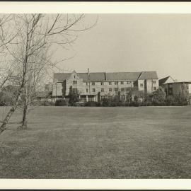 View Across Green to Sancta Sophia College
