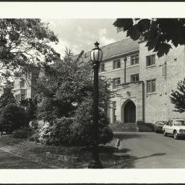 View from the Right to Sancta Sophia College Entrance