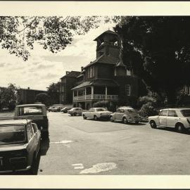 View Along Front of Women's College Looking North