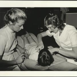 Two Dentistry Students During a Practical Class