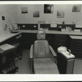 Furnishings of the Student Clinic at the Dental Clinical School at Westmead