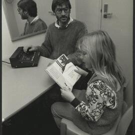 Mr M Onslow at Work in the Stuttering Research and Treatment Centre - School of Communications Disorder