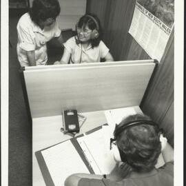 Students in Study Area at Faculty of Health Sciences Advisory Centre for Overseas Students (ACOS) 