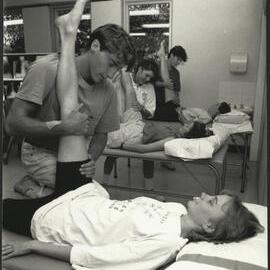 Faculty of Health Sciences - Physiotherapy Students at Practice