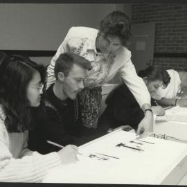 Faculty of Health Sciences Cumberland College Students and Teacher in Class Room
