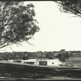 View Across the Farm Buildings Rural Veterinary Centre Camden