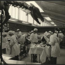 Students Undertake Practical Work in the  Surgery Laboratory in the Shute Building at Camden