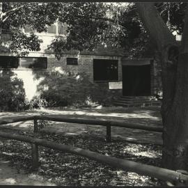 Entrance to HK Ward Gymnasium