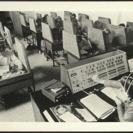 Students Studying in the Laboratory of the Language Study Centre