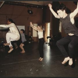 Mr J Bollen Emulates Kalamandalam (Master) KM John at a Classical Indian Dance Workshop