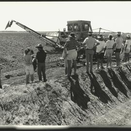 Soil Science Students Observe Land Preparation for a Cotton Crop at Warren
