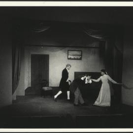 Students Performing in Lovers' Vows - Theatrical Production