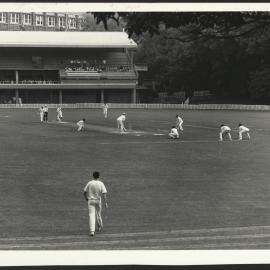 Interfaculty Cricket Match Played on Oval No 1 in Front of the Grandstand