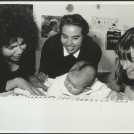 Faculty of Nursing - Three Students on Clinical Placement in an Early Childhood Centre