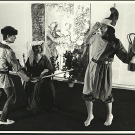 Students in Medieval Costume, Theatre Workshop Seymour Centre