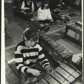 Gamalan Orchestra -Students Playing Indonesian Gamalan