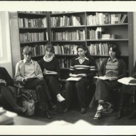 Students Attending Tutorial in Academic's Office