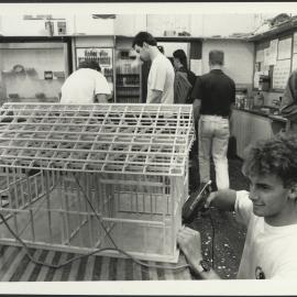 Institute of Education - Industrial Arts Students at a Woodwork Workshop