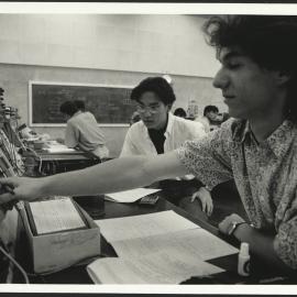 Second Year Electrical Engineering Students in Laboratory