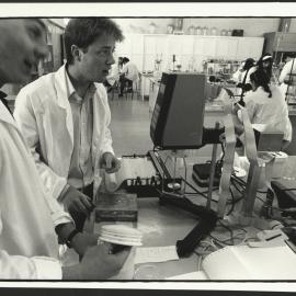 Third Year Students in Pharmacy Laboratory