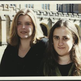 1999 Youth Ambassadors (L-R) Sally Baker and Helena Clayton
