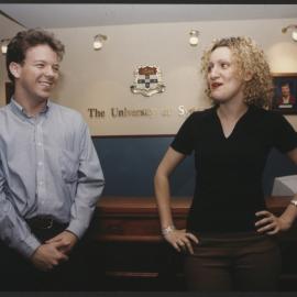 Student Debaters Janet Brown and Nick Purtell Winners of the Australian Parliamentary Debating Championships (APDC)