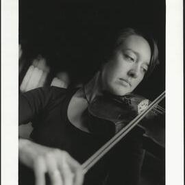 Conservatorium Student Philippa Allan with Violin