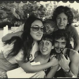 A Group of Five Students at Orientation Week 1979