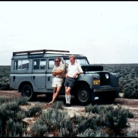 John Thompson and Derek Anderson on Botany Western New South Wales Trip