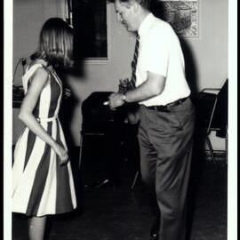 Peta Thomson and Gordon Grigg at the Botany III Party