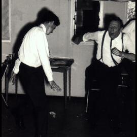 Tony Martin and Spinny at the Botany III Party