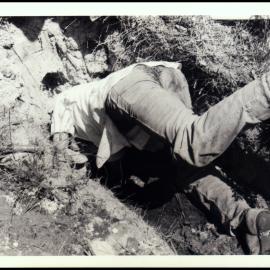 Roger Carolin Digging a Soil Pit