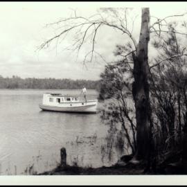 Roger Carolin Mooring a Boat at Myall Lakes