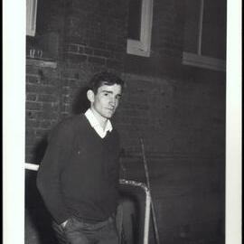 Ian Whyte at the Botany III Middle Evil Party