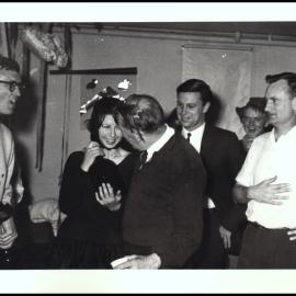 Guests at the Botany III Middle Evil Party