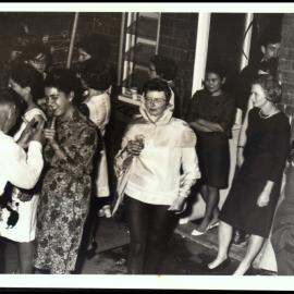 Guests at the Botany III Middle Evil Party