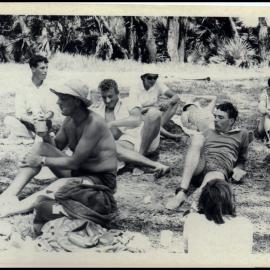 Staff and Students on Botany Excursion to Mungo Brush
