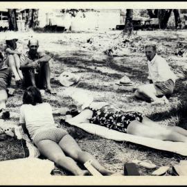 Staff and Students on Botany Excursion to Mungo Brush
