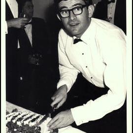 George Miklos at the 60th Birthday of Prof Spencer (Spinny) Smith-White