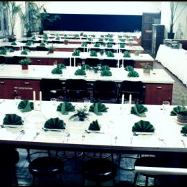 John Thomson's Farewell Dinner in the Joseph Banks Laboratory