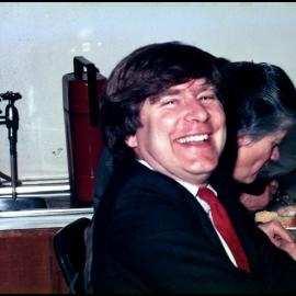 Bill Allaway at John Thomson's Farewell Dinner