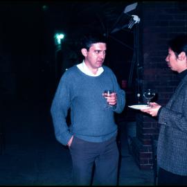 Michael Cole and Eugene Hoh at Professor Ron Skurray's Welcome Party