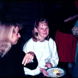 Ruth Pearson and Jacqui MacDougall at Professor Ron Skurray's Welcome Party