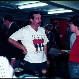 Derek Laver and Rosemary White at Professor Ron Skurray's Welcome Party
